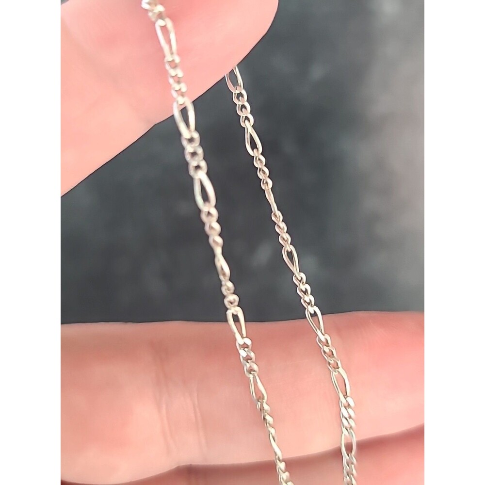 Italian 925 Sterling Silver Chain Bracelet Vintage